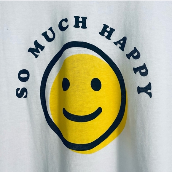 NEW The Happy Planner Happy Face Short Sleeve Cotton Graphic Tee Size M - Picture 2 of 6